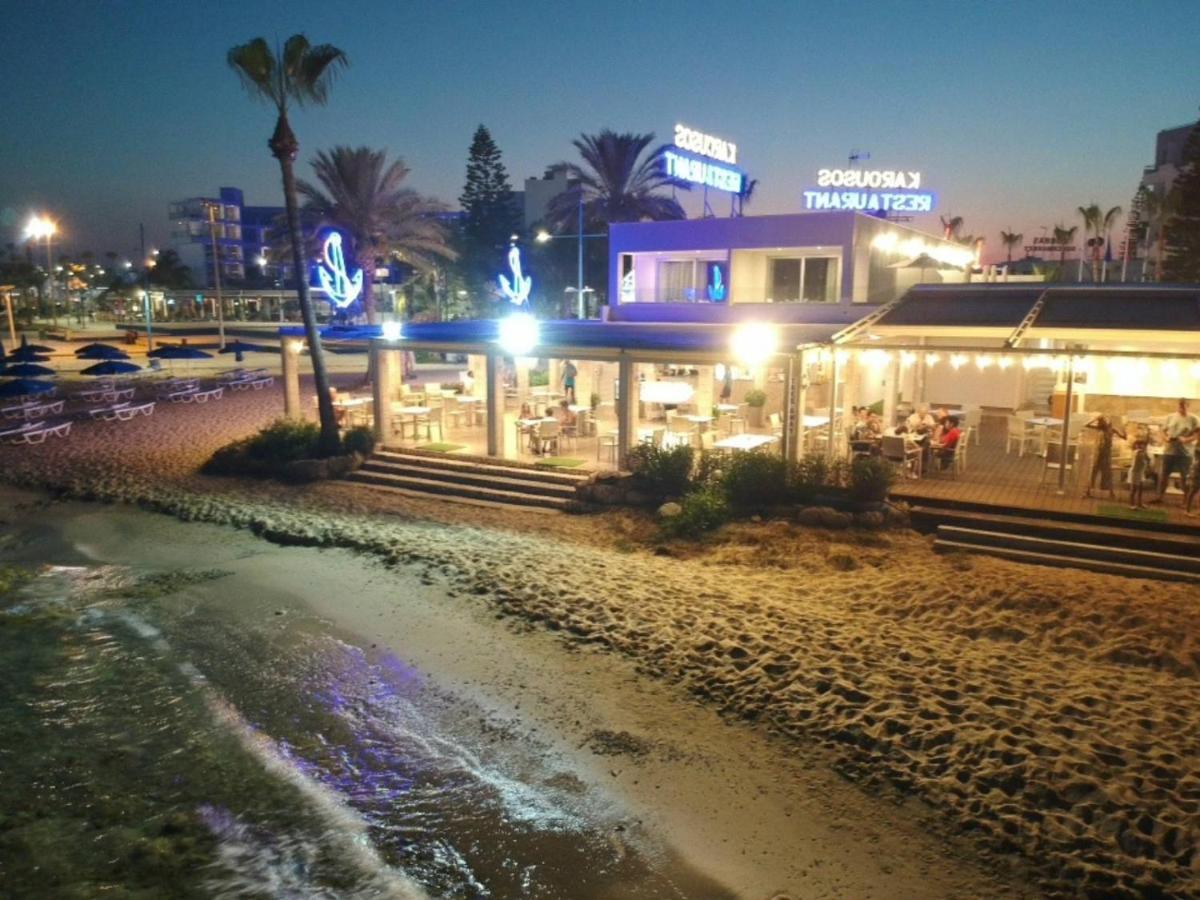 Karousos Beach Rooms 아이아 나파 외부 사진