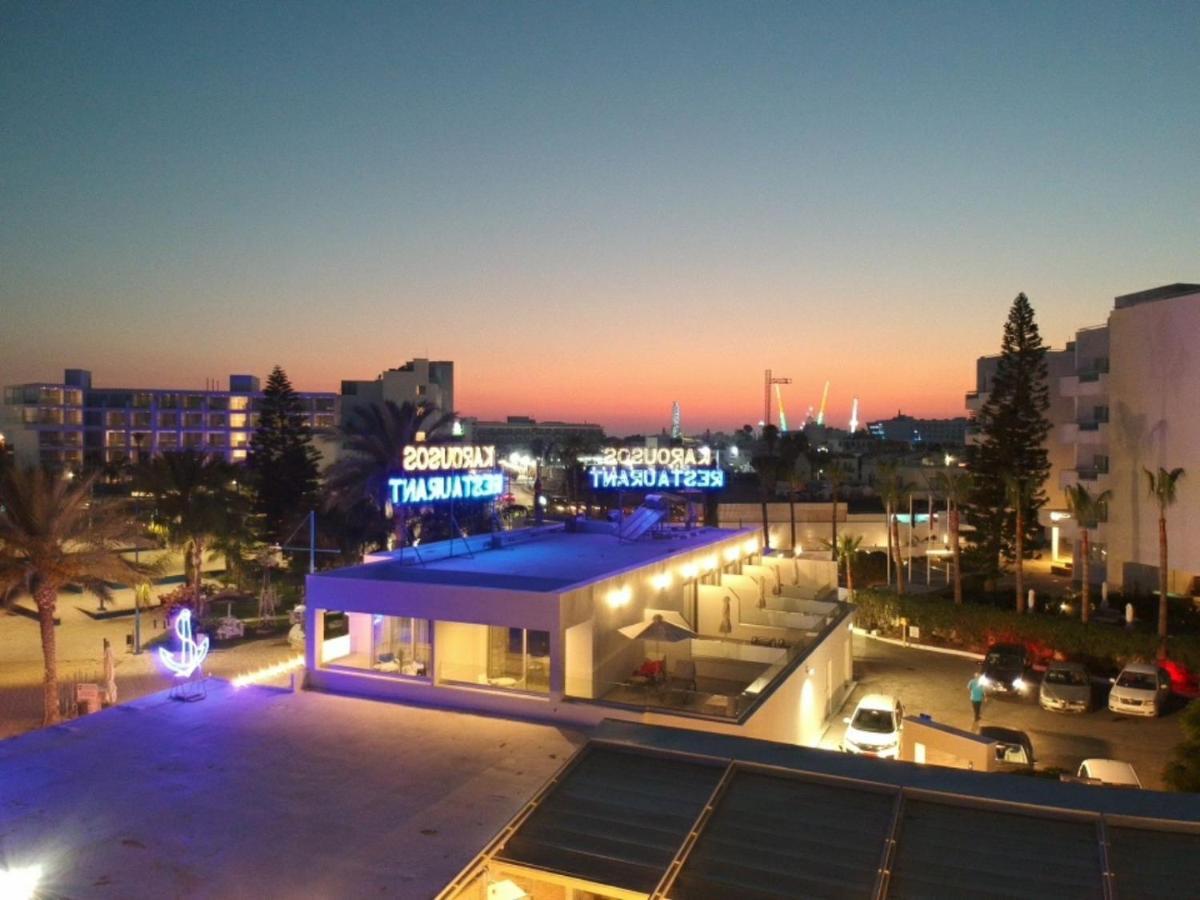 Karousos Beach Rooms 아이아 나파 외부 사진